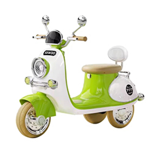Xe máy điện cho bé A-777, Xe vespa điện trẻ em 