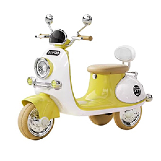 Xe máy điện cho bé A-777, Xe vespa điện trẻ em 