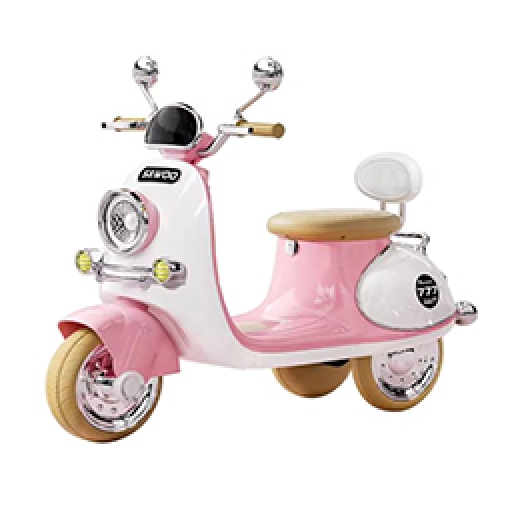 Xe máy điện cho bé A-777, Xe vespa điện trẻ em 