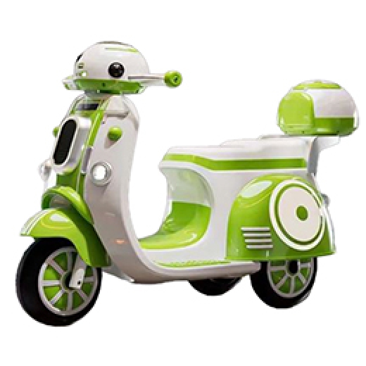 Xe máy điện trẻ em SMT-117, Xe vespa kiểu dáng robot
