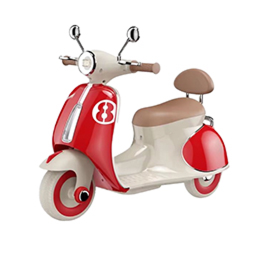 Xe máy điện cho bé V618, Xe Vespa điện trẻ em
