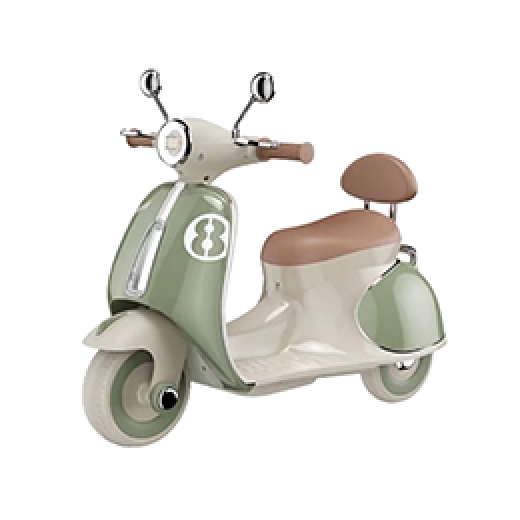 Xe máy điện cho bé V618, Xe Vespa điện trẻ em
