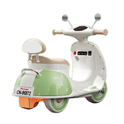 Xe máy điện cho bé V618, Xe Vespa điện trẻ em