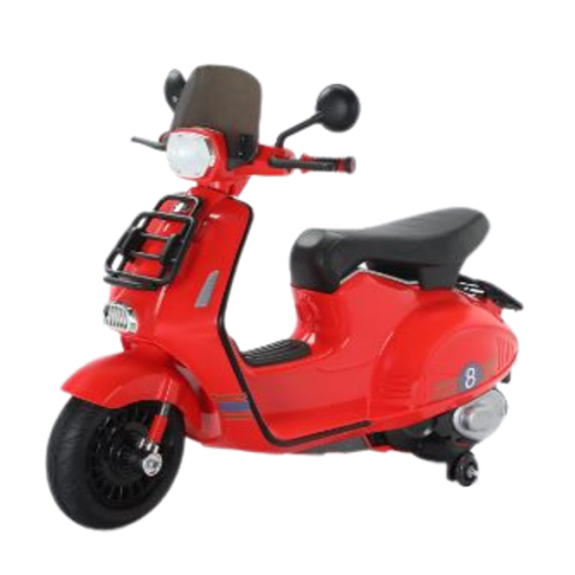 Xe vespa điện trẻ em 9001,  Xe điện trẻ em 12Vol với 2 động cơ