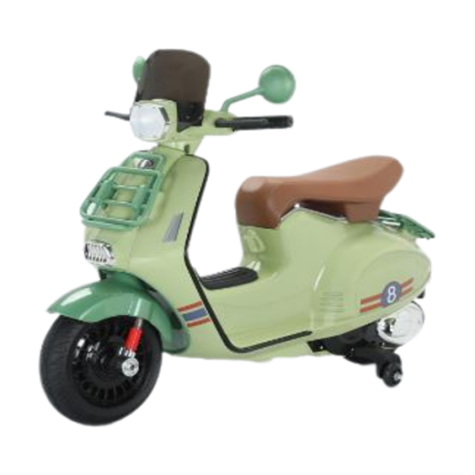 Xe vespa điện trẻ em 9001,  Xe điện trẻ em 12Vol với 2 động cơ