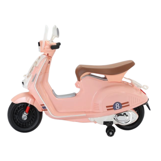 Xe vespa điện trẻ em 9001,  Xe điện trẻ em 12Vol với 2 động cơ